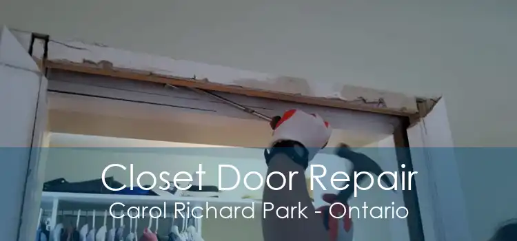 Closet Door Repair Carol Richard Park - Ontario