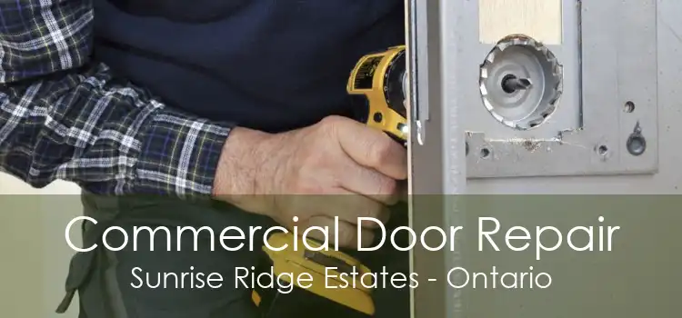 Commercial Door Repair Sunrise Ridge Estates - Ontario