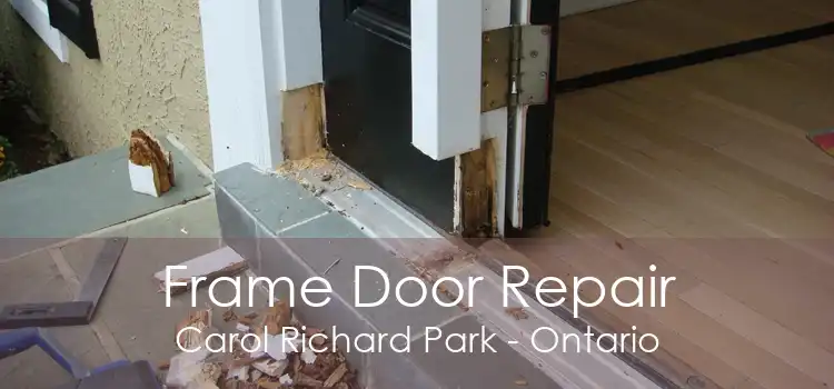 Frame Door Repair Carol Richard Park - Ontario