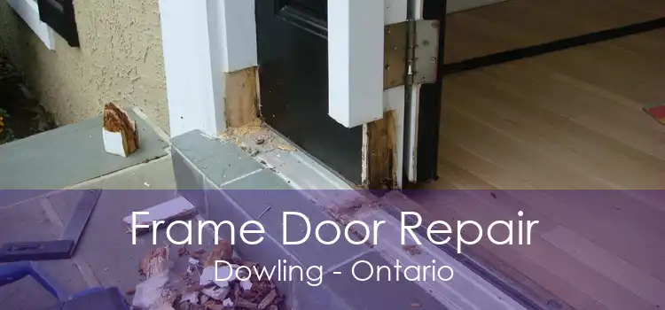 Frame Door Repair Dowling - Ontario