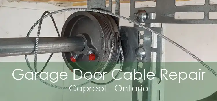 Garage Door Cable Repair Capreol - Ontario