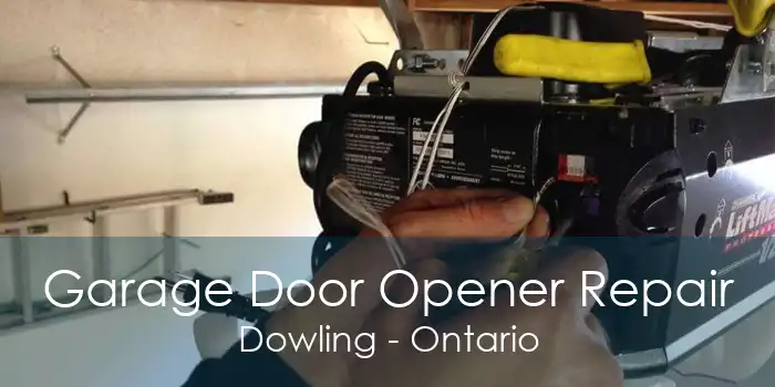 Garage Door Opener Repair Dowling - Ontario