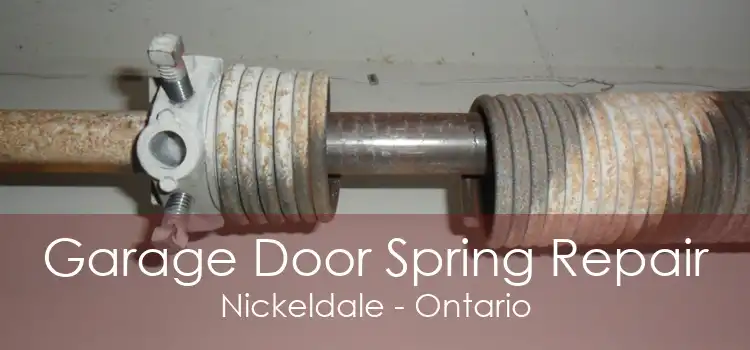 Garage Door Spring Repair Nickeldale - Ontario