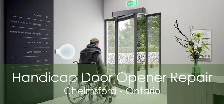 Handicap Door Opener Repair Chelmsford - Ontario