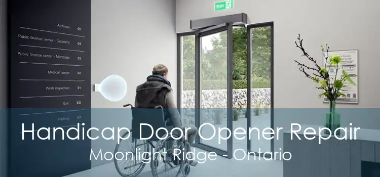 Handicap Door Opener Repair Moonlight Ridge - Ontario