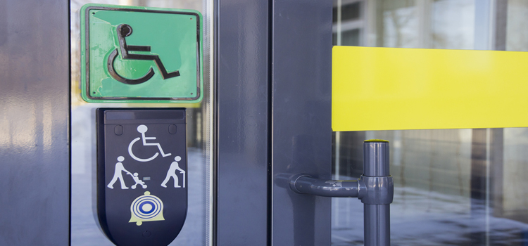 automatic handicap door opener in Sudbury