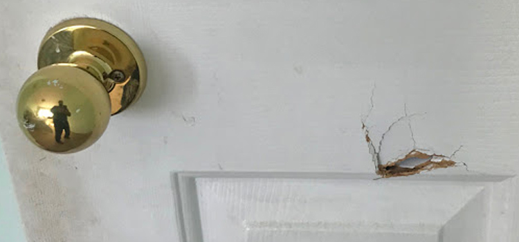 interior door hole repair Sudbury
