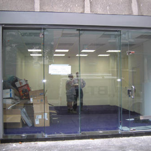 shop front door repair Sudbury