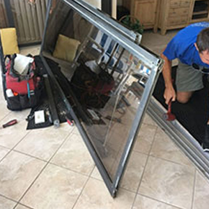 sliding glass door frame repair Sudbury